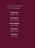 Today and Tomorrow Volume 24 Music and Drama