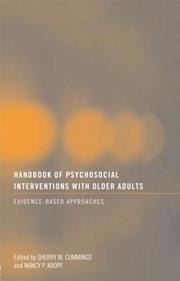 Handbook of Psychosocial Interventions with Older Adults