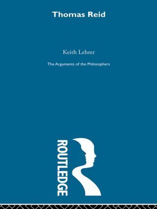 Keith Lehrer - Reid-Arg Philosophers, Häftad
