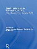 World Yearbook of Education 1971/2