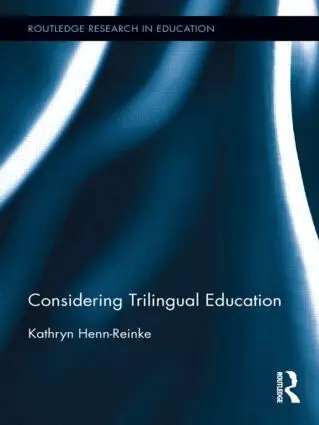 Kathryn Henn-Reinke - Considering Trilingual Education, Inbunden. Tillgänglighet: Lägg i varukorg