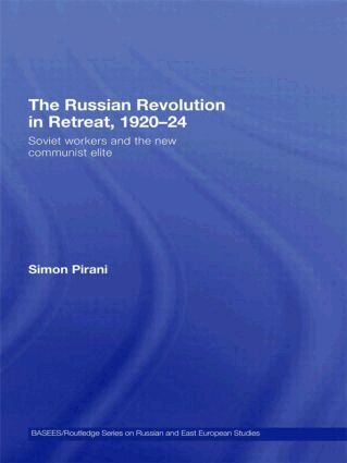 Simon Pirani - Russian Revolution in Retreat, 1920-24, Häftad