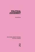 Political Judgement (Routledge Library Editions: Political Science Volume 20)