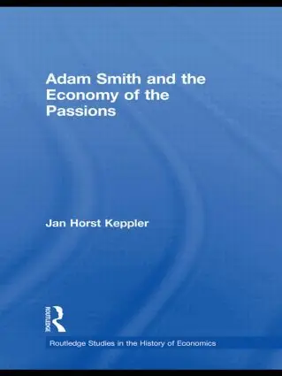 Jan Horst Keppler, Robert Chase - Adam Smith and the Economy of the Passions, Inbunden. Tillgänglighet: Lägg i varukorg