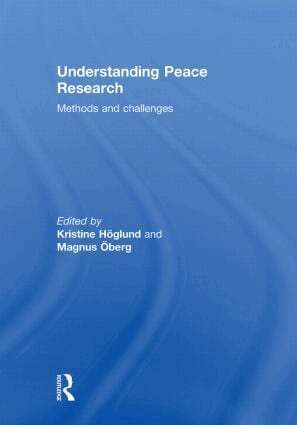 Kristine Hoglund, Magnus Oberg - Understanding Peace Research, Inbunden