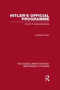 Hitler's Official Programme  RLE Responding to Fascism