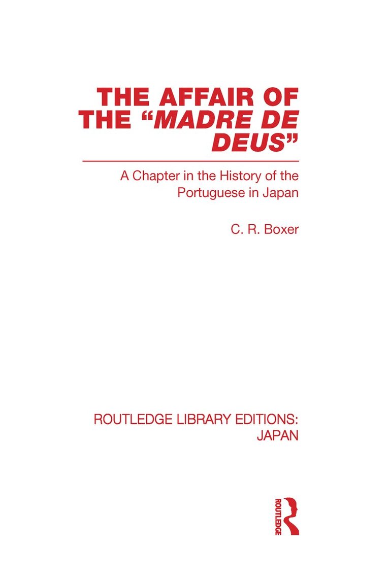 Affair of the Madre de Deus