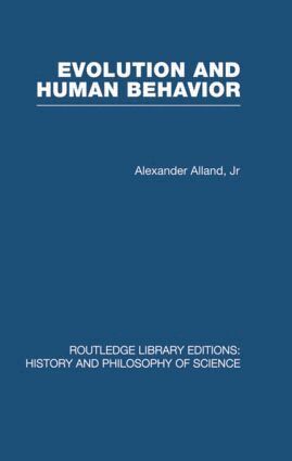 Alex Alland - Evolution and Human Behaviour, Häftad