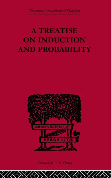 Georg Henrik Von Wright - Treatise on Induction and Probability, Häftad