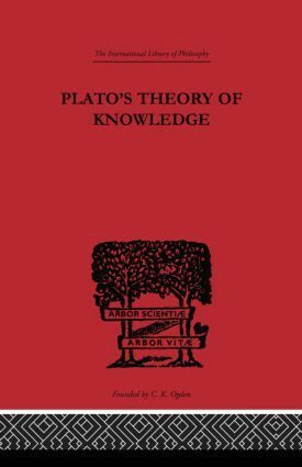 Francis MacDonald Cornford - Plato's Theory of Knowledge, Häftad