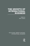 The Growth of International Business (RLE International Business)