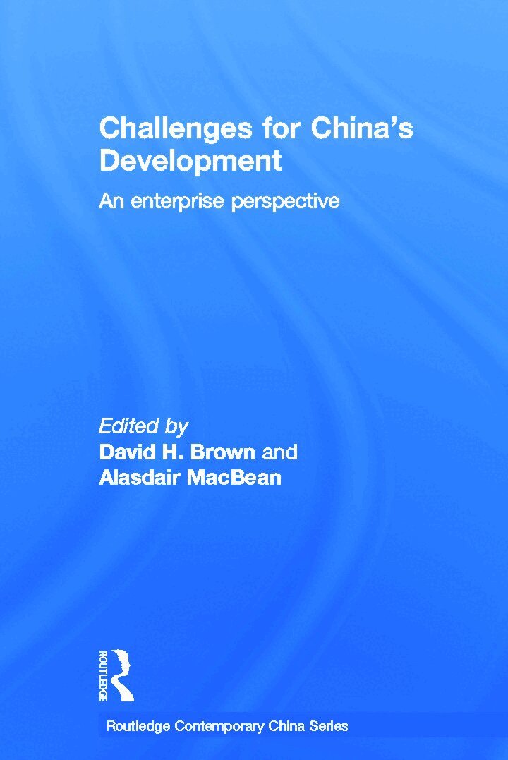 David Brown, Alasdair MacBean - Challenges for China's Development, Häftad. Tillgänglighet: Lägg i varukorg