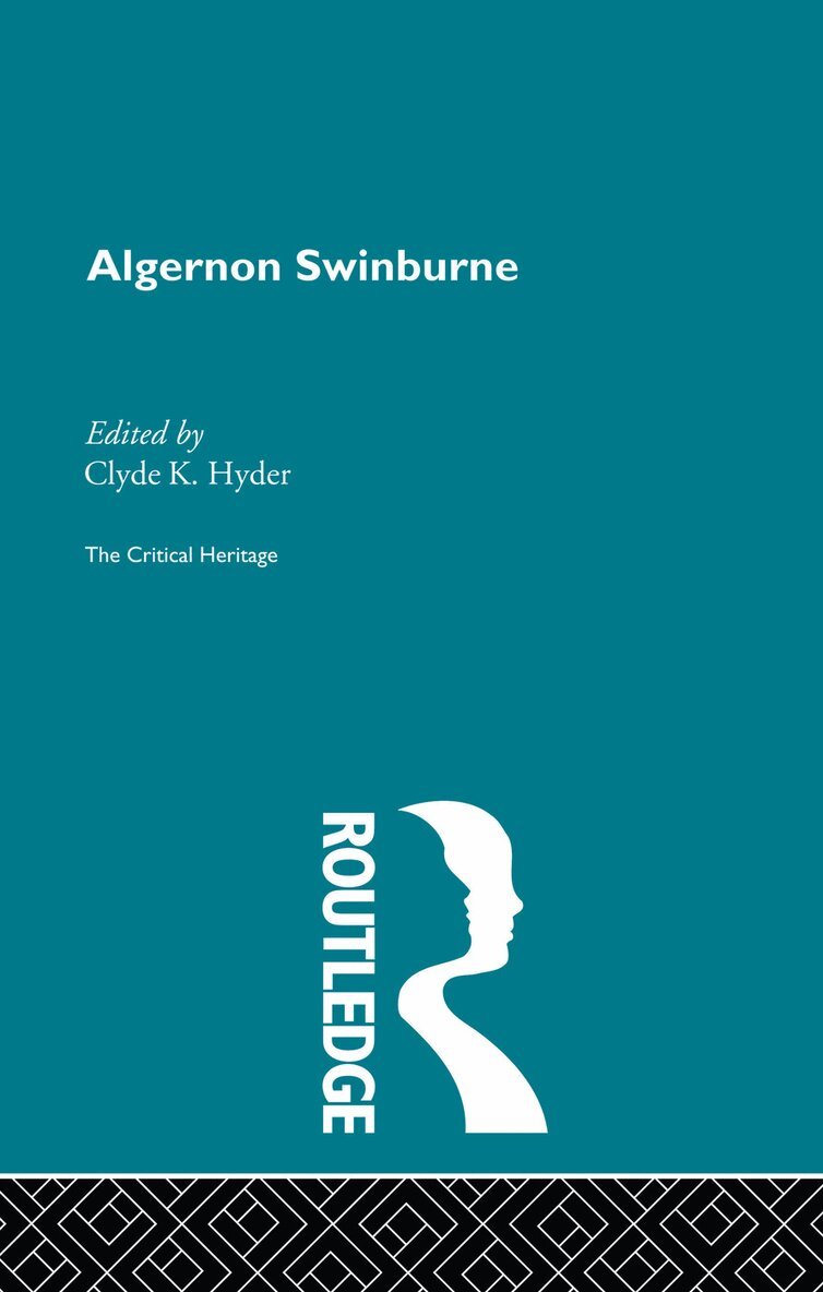 Clyde K. Hyder - Algernon Swinburne, Häftad