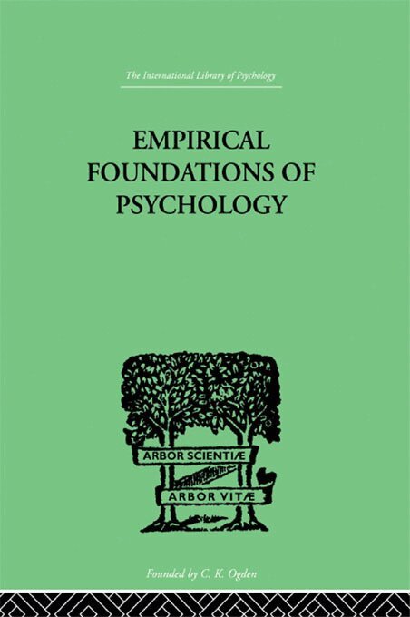 N H & Bowles Pronko - Empirical Foundations Of Psychology, Häftad