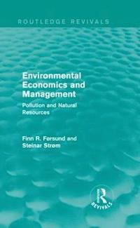 Environmental Economics and Management (Routledge Revivals)