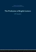 Profession of English Letters