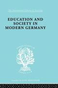 Education & Society in Modern Germany
