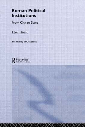 Leon Homo - Roman Political Institutions, Häftad