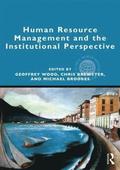 Human Resource Management and the Institutional Perspective