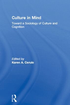 Karen A. Cerulo - Culture in Mind, Inbunden
