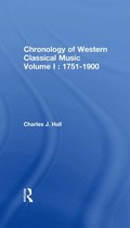 Chronology of Western Classical Music, 1751-2000