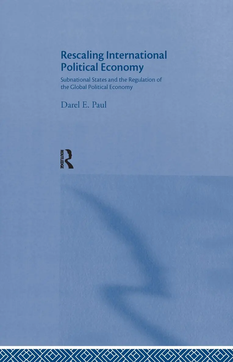 Darel E. Paul - Rescaling International Political Economy, Inbunden. Tillgänglighet: Lägg i varukorg