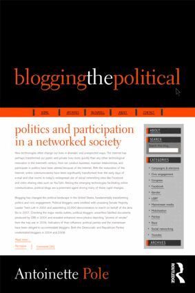 Antoinette Pole - Blogging the Political, Häftad