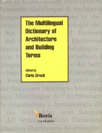 Chris Grech - Multilingual Dictionary of Architecture and Building Terms, Inbunden. Tillgänglighet: Lägg i varukorg