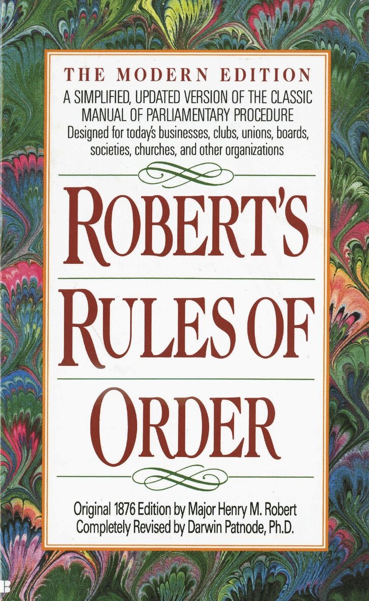 Henry M. Robert - Robert's Rules of Order, Häftad. Tillgänglighet: Lägg i varukorg