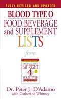 Blood Type O Food, Beverage And Supplement Lists