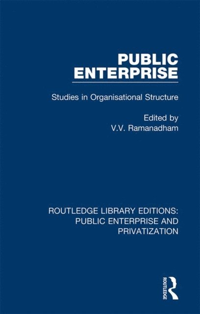 V. Ramanadham - Public Enterprise, E-bok
