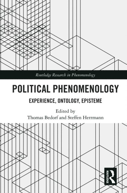Steffen Herrmann, Thomas Bedorf - Political Phenomenology, E-bok