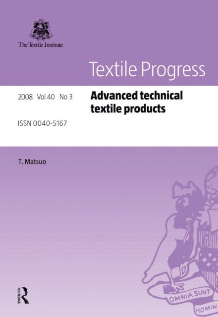 Xiaoming Tao - Advanced Technical Textile Products, E-bok