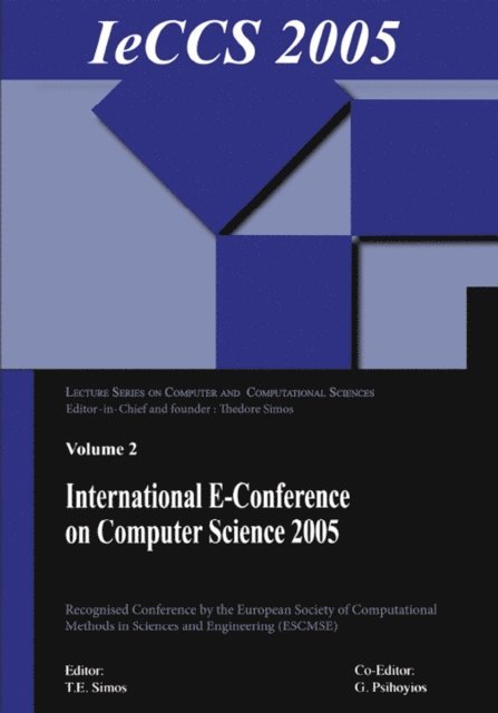 Georgios Psihoyios, Theodore Simos - International e-Conference on Computer Science (IeCCS 2005), E-bok