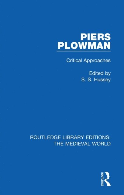S.S. Hussey - Piers Plowman, E-bok