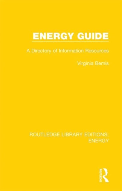 Virginia Bemis - Energy Guide, E-bok