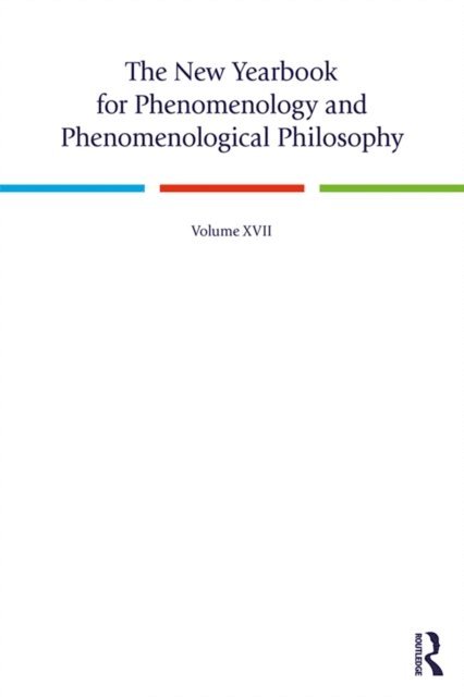 Augustin Dumont, Maxime Doyon, Alessandro Salice, Thomas Szanto, Timothy Burns - New Yearbook for Phenomenology and Phenomenological Philosophy, E-bok