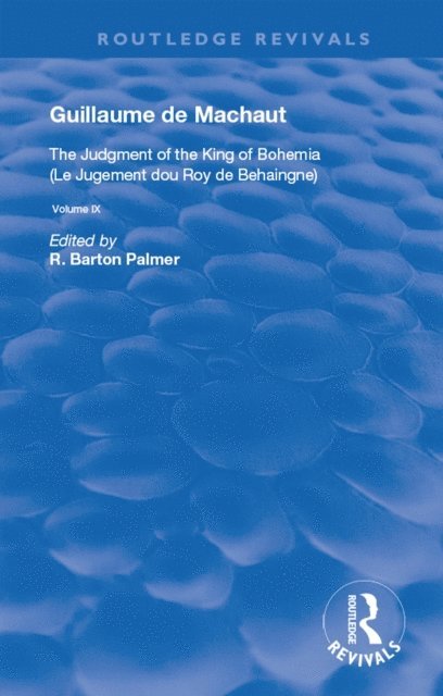Guillaume de Mauchaut, R. Barton Palmer - Judgement of the King of Bohemia, E-bok