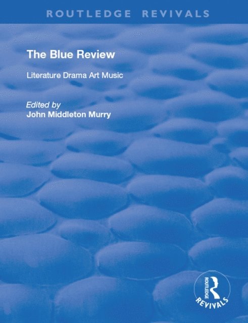 John Middleton Murry - Blue Review, E-bok