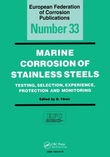 D. Feron - Marine Corrosion of Stainless Steels, E-bok