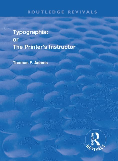 Thomas F. Adams - Typographia, E-bok. Tillgänglighet: Lägg i varukorg