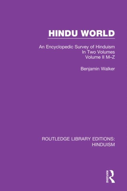 Benjamin Walker - Hindu World, E-bok