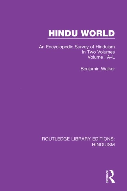 Benjamin Walker - Hindu World, E-bok