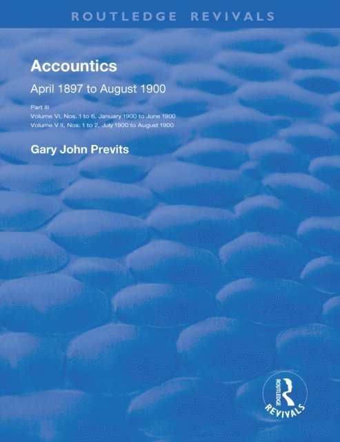 Gary John Previts - Accountics, Part III, E-bok