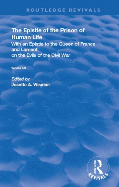 Christine de Pizan - Epistle of the Prison of Human Life, E-bok