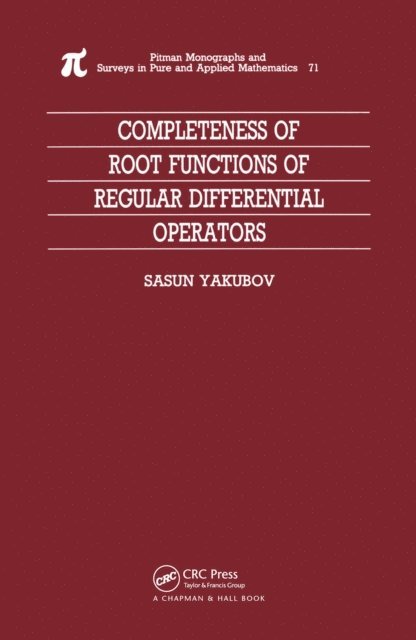 Sasun Yakubov - Completeness of Root Functions of Regular Differential Operators, E-bok