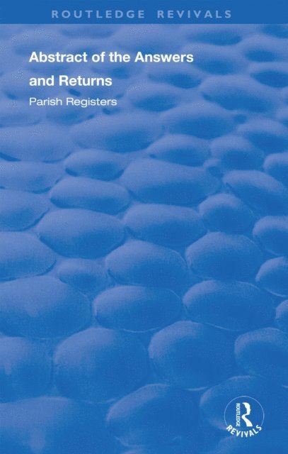 John Rickman - Census Reports: 1801, E-bok