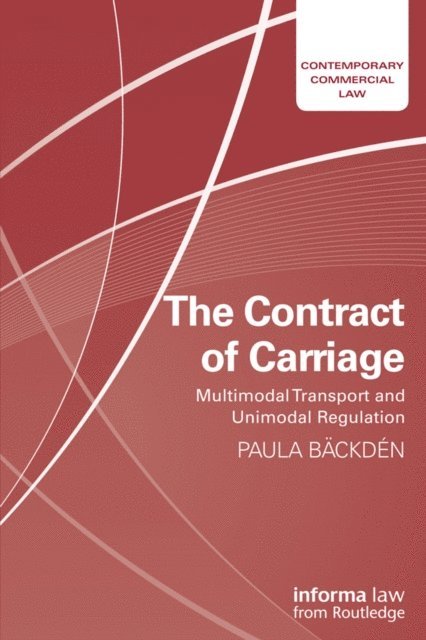 Paula Backden - Contract of Carriage, E-bok