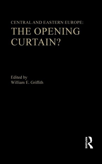 William E Griffith - Central And Eastern Europe, E-bok. Tillgänglighet: Lägg i varukorg