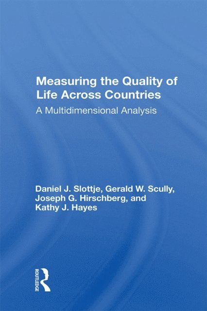 Daniel Slottje - Measuring The Quality Of Life Across Countries, E-bok